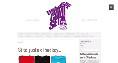 Desktop Screenshot of enmangasdecamiseta.com